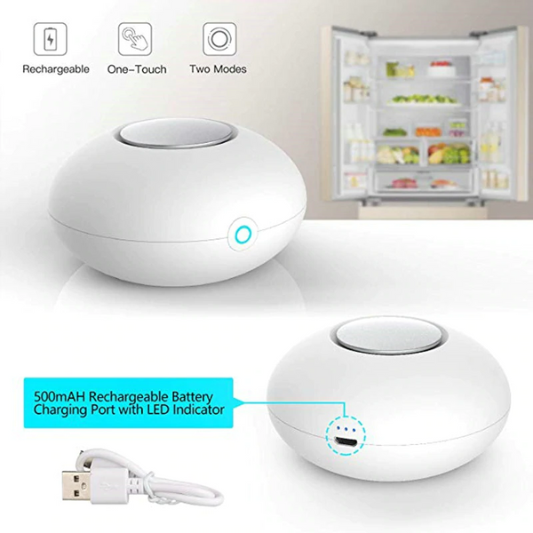 Mini Ozone Generator Deodoriser Air Purifier USB Rechargeable